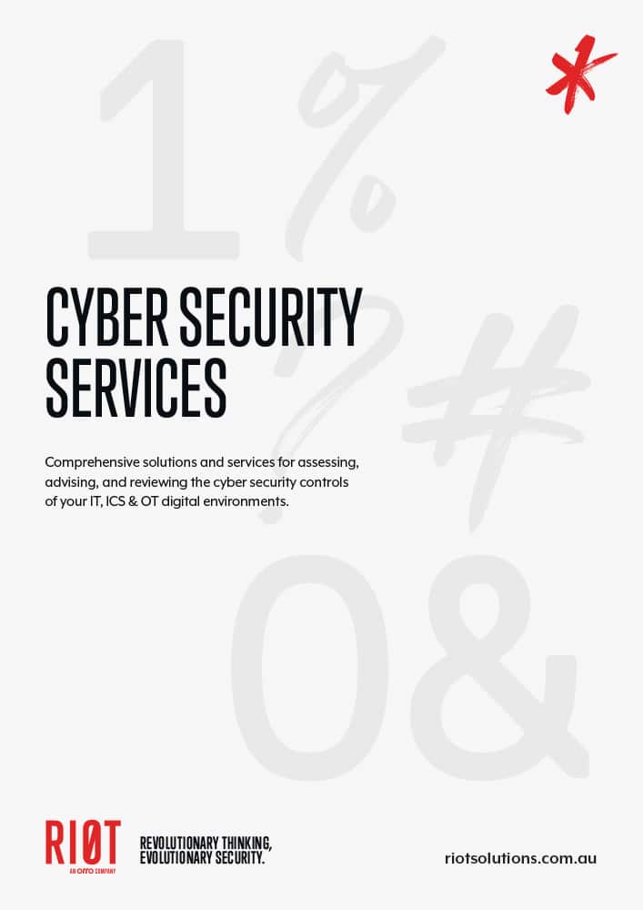 RIOT - Cyber Security Brochure