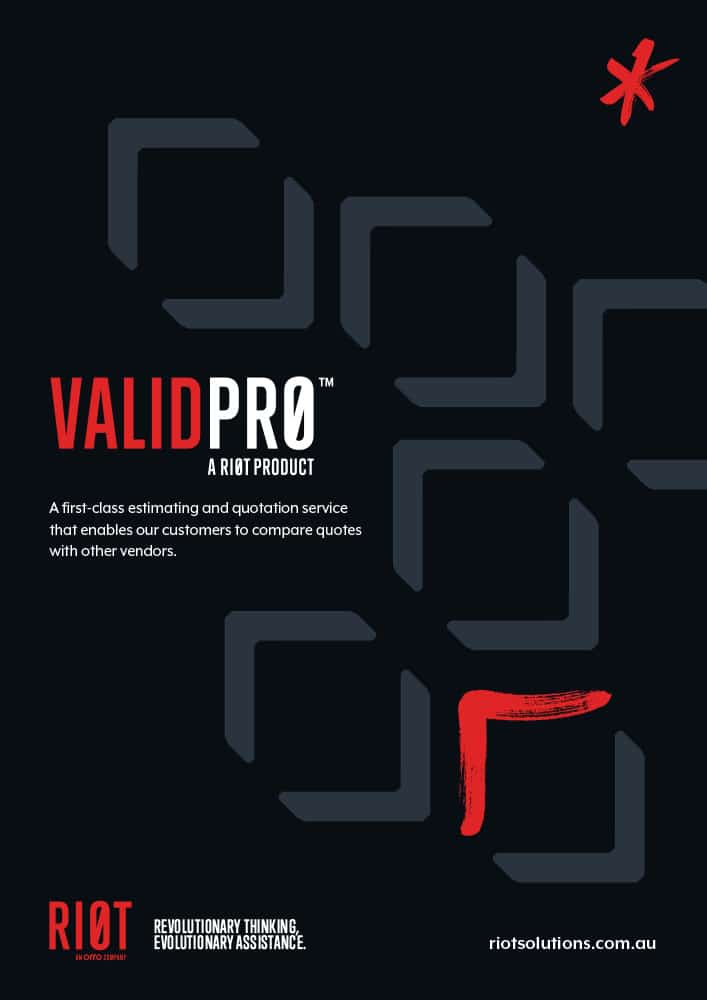 RIOT - ValidPro Brochure
